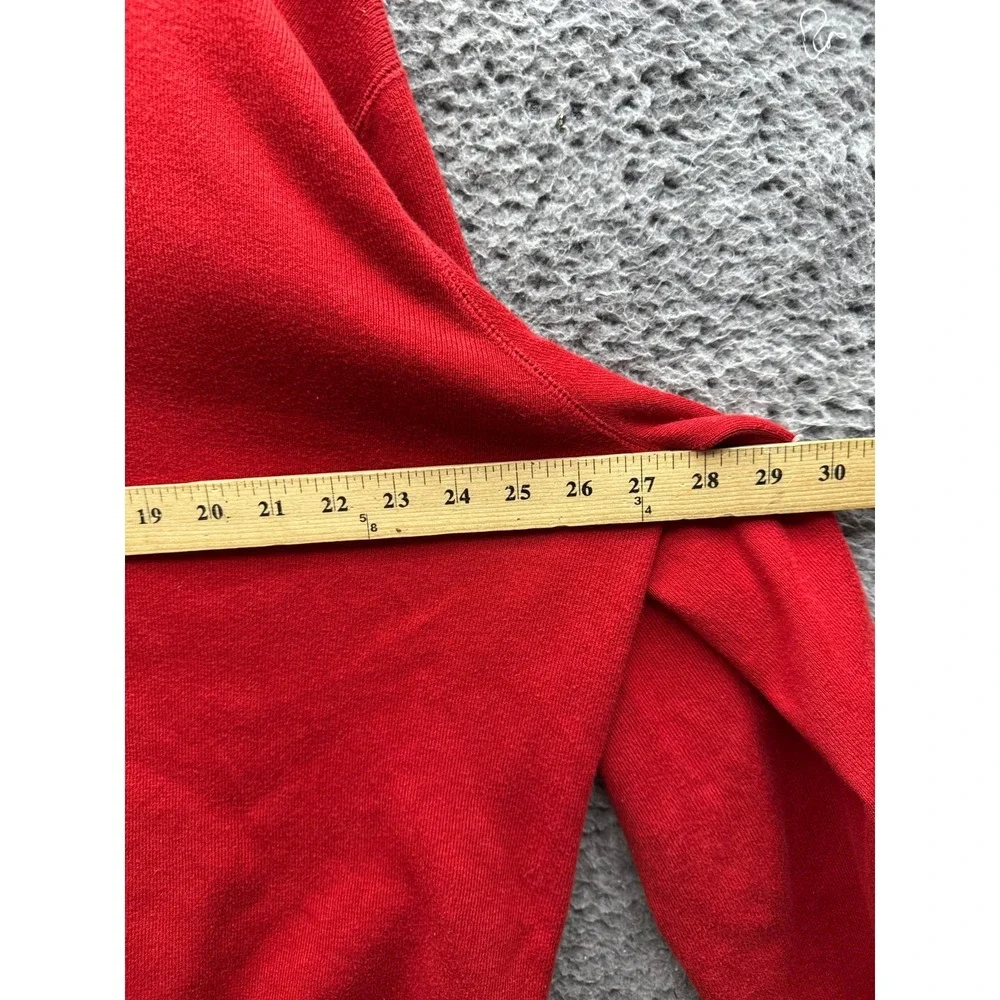Polo Ralph Lauren Embroidered Pony Crewneck Pullover Sweater Red Mens Size XXL